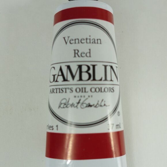 Gamblin Artist Oil Colors Venetian Red 37ml Series 3 - Picture 3 of 4
